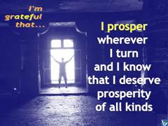 Prosperity positive affirmations