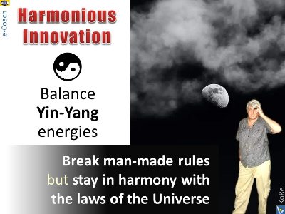 Harmonious Innovation the laws of the universe Yin and Yang forces Vadim Kotelnikov