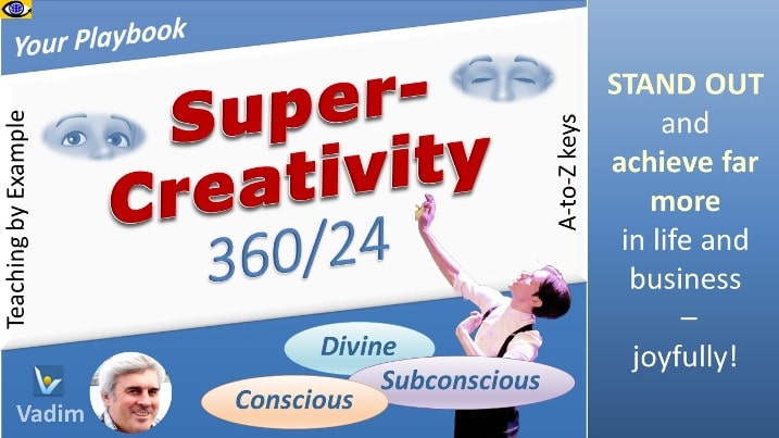 SuperCreativity 360/24 - how to become super-creative KoRe course