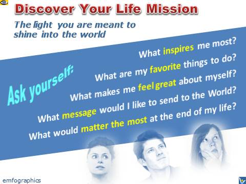 Life Mission - reason why you exist - how to find it