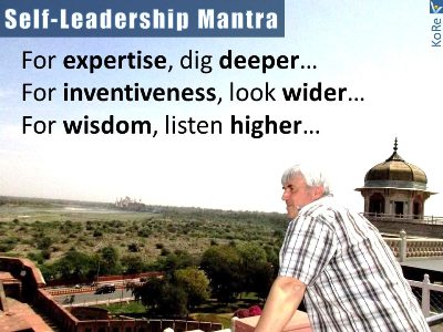 Self-Leadership Mantra for Super-Intelligence Vadim Kotelnikov for wisdom listen higher