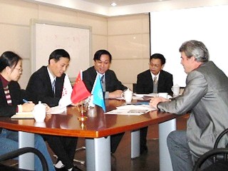 Vadim Kotelnikov China Shanghai STTE partnership agreement negotiation