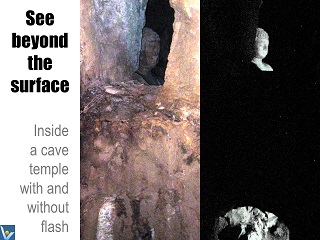 See beyond the surface Vadim Kotelnikov photo cave tample Buddha Vietnam