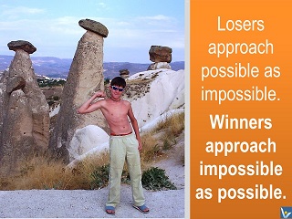 Motivational quoyes Winners impossible is possible Losers Vadim Kotelnikov Denis